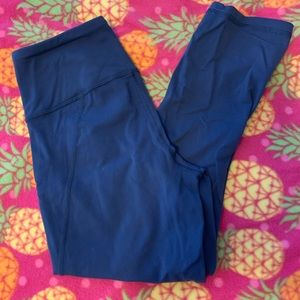 Navy blue Lucy crop leggings